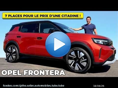 Essai Opel Frontera - 7 places pour le prix d'une citadine