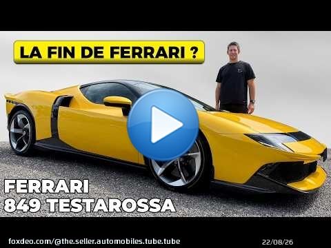 Essai Ferrari 849 Testarossa - La fin de Ferrari ?