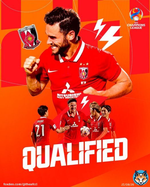 &diams;️ QUALIFIED  &diams;️   \ud83e\udd73 Two-time champions Urawa Red Diamonds book their place in the Round of 16 on their #ACL return!  \ud83c\uddef\ud83c\uddf5  #ACL2022 | @REDSOFFICIAL