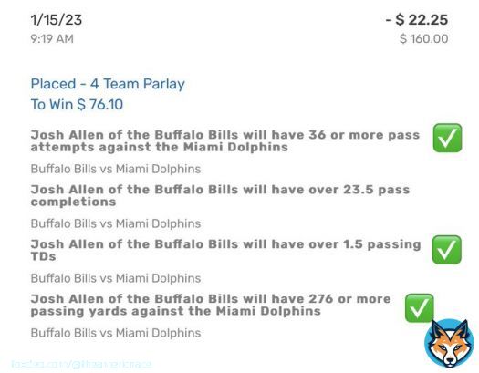 That&rsquo;s gambling baby!  #SportsGambling #MIAvsBUF