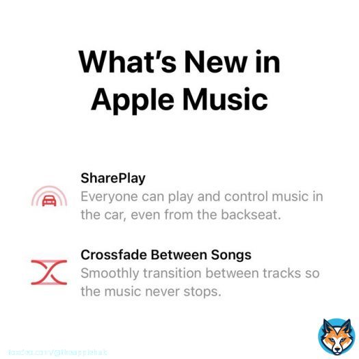 New Apple Music features in iOS 17: - Crossfade between songs - New mini-player