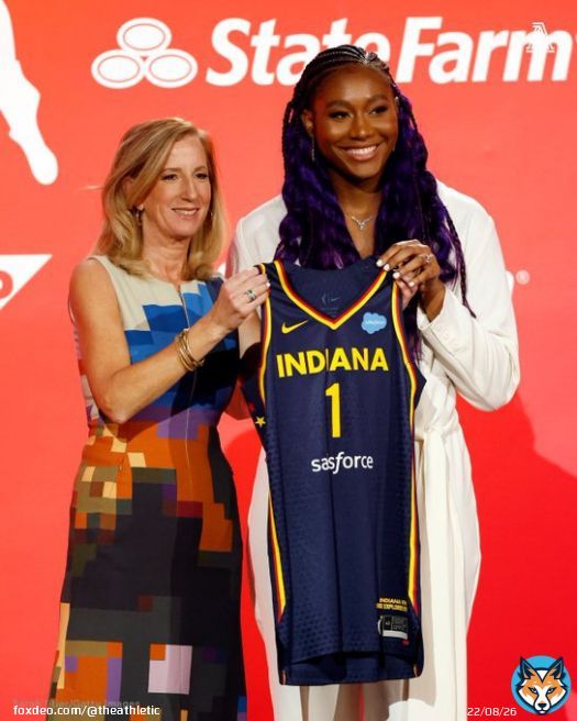 The two No. 1 picks in pro basketball out of the Virgin Islands:   Aliyah Boston (Fever) &mdash; 2023 WNBA Draft  Tim Duncan (Spurs) &mdash; 1997 NBA Draft  @aa_boston | #WNBADraft