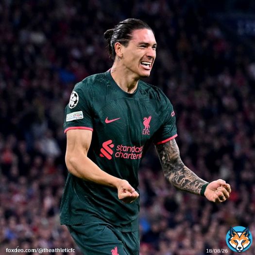 vs #Arsenal  vs Rangers  vs #MCFC  vs #WHUFC   vs Ajax  Darwin Nunez makes it four goals in his last five games.   #LFC | #AJALIV | #UCL