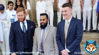 The city is theirs!  Well done to Jonny Bairstow, Harry Brook and Adil Rashid who have been given the freedom of Bradford