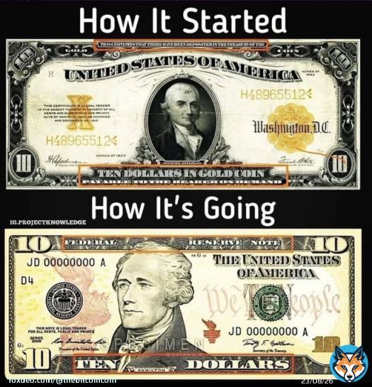 Fix the money, fix the world. #Bitcoin