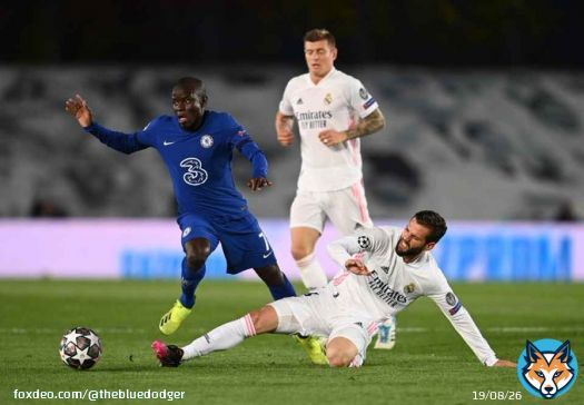 N'Golo Kant&eacute; should be back for the Champions League quarter-final.  Could we?