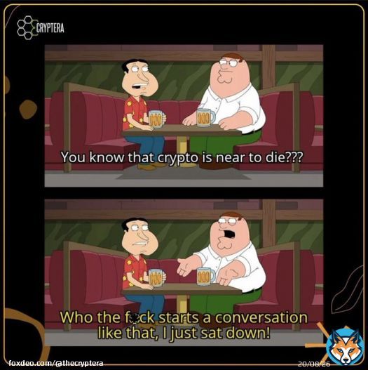 Tag your friend who starts the conversation just like this!  Let&rsquo;s make them feel guilty.   . #Memes #cryptocurrency #BTC #bitcoin