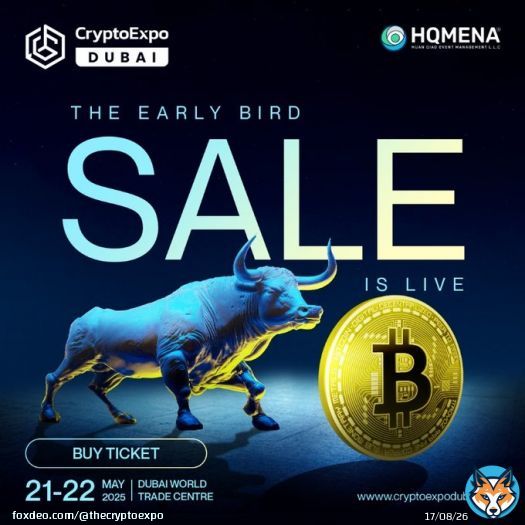 Are you planning to attend Crypto Expo Dubai ? Here is why you should! - Network with Industry Leader - Forge Strategic Partnerships - Gain Exposure to Leading Companies - Explore Investment Opportunities - Learn from Experts Secure your ticket today:  Bird Sale is live, Buy your Ticket Today.From cryptoexpodubai.com