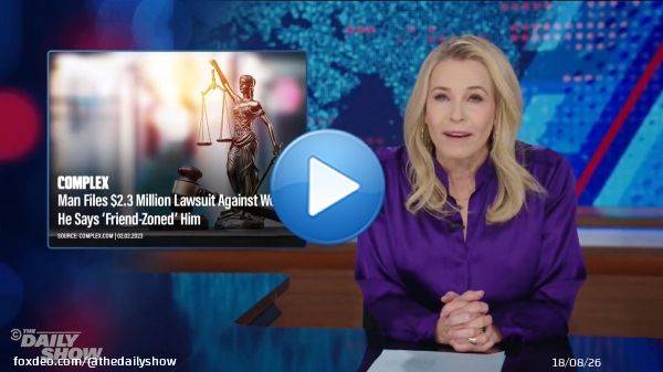 A man is suing for being friend-zoned? @chelseahandler would deal with things differently