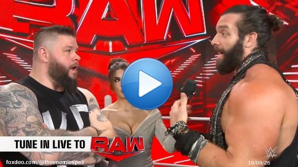 Kevin Owens said &ldquo;I didn&rsquo;t forget a damn thing&rdquo;  Long Term Booking #WWERAW