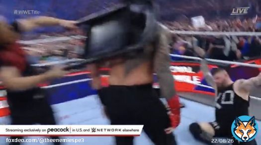 Roman Reigns was thinking to himself &ldquo;NOT AGAIN&rdquo; #RoyalRumble