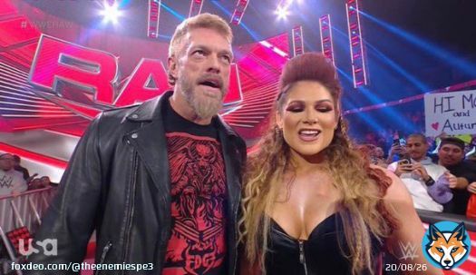 'Hey, my wife and I saw you from across the bar and we really like your vibe. Can we buy you a drink?' #WWERAW