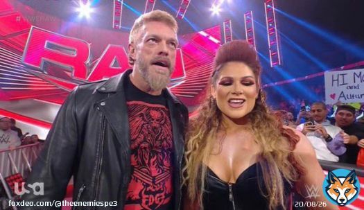 'Hey, my wife and I saw you from across the bar and we really like your vibe. Can we buy you a drink?' #WWERAW