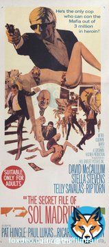 Australian movie poster for #TheHeroinGang (1968 - #BrianGHutton) #DavidMcCallum #StellaStevens #TellySavalas