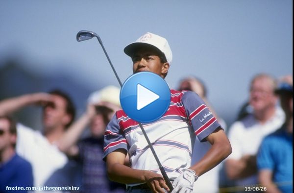 Riviera is where @tigerwoods went from watching his heroes, to playing alongside them in his first @pgatour start.