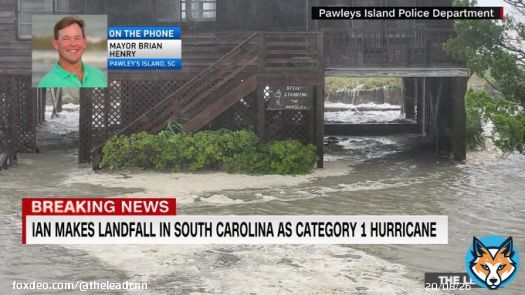 South Carolina sees flooding, destruction as Hurricane Ian makes landfall near Myrtle Beach. Mayor Brian Henry @toPawleysIsland tells @jaketapper the storm was even worse than expected