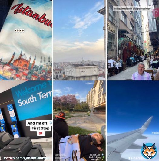 Leigh-Anne is currently in Istanbul, Turkey with: &ndash; Her manager &ndash; The co-founder of her management company &ndash; Her hairstylist &ndash; One of Little Mix&rsquo;s former choreographers &ndash; Dancers (including one of Little Mix&rsquo;s former dancers)  It appears that she&rsquo;s shooting her first music video