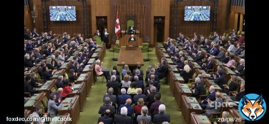 Is there an attendance record for the EC President von der Leyen speech in the HoC? I see a couple empty set on the Official Opposition side… #cdnpoli