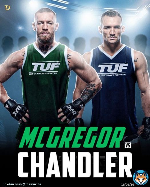 It&rsquo;s official everyone. Conor McGregor vs. Michael Chandler will coach The Ultimate Fighter!!