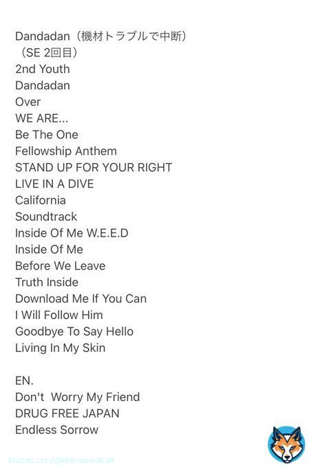 15th Anniversary TOUR -Inside Of Me- 羽田  HEY-SMITH セトリ #HEYSMITH