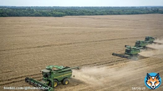 Die #Ukraine ist ausgepl&uuml;ndert. 3 gro&szlig;e US multinationale Konzerne: Monsanto,  Cargill und DuPont kauften 17 Millionen Hektar ukrainische Agrarfl&auml;che. (Fl&auml;che gr&ouml;&szlig;er als die Fl&auml;che Italiens). Hier die Geschichte dazu im Jahr 2015.  Lesen