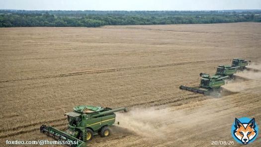 Die #Ukraine ist ausgepl&uuml;ndert. 3 gro&szlig;e US multinationale Konzerne: Monsanto,  Cargill und DuPont kauften 17 Millionen Hektar ukrainische Agrarfl&auml;che. (Fl&auml;che gr&ouml;&szlig;er als die Fl&auml;che Italiens). Hier die Geschichte dazu im Jahr 2015.  Lesen