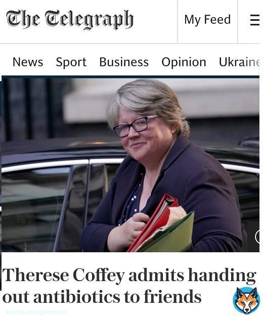 Boris Johnson: Cannabis had no effect on me. Michael Gove: I used to be a recreational drug user. Th&eacute;r&egrave;se Coffey: I can do you 3 days' worth of Erythromycin and 2 tabs of Amoxicillin.