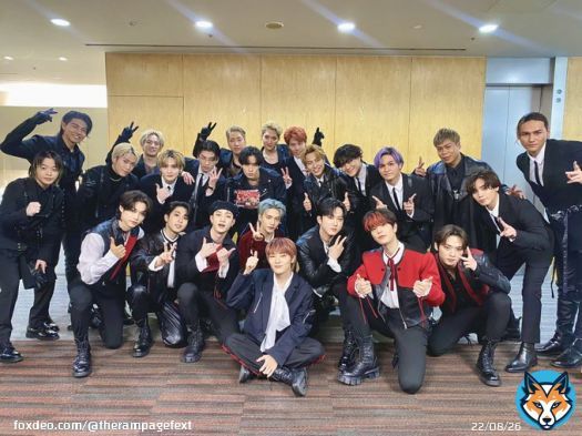 【#Mステ】@Mst_com   #StrayKids &times; #THERAMPAGE  #スキズ @Stray_Kids @Stray_Kids_JP