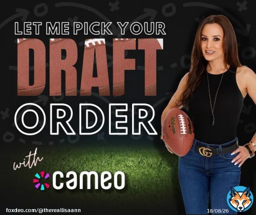 One of my favorite things about Fantasy Football is picking your #DraftOrder on @BookCameo .. so send me your league details & team names and I'll handle the rest!  #FantasyFootball