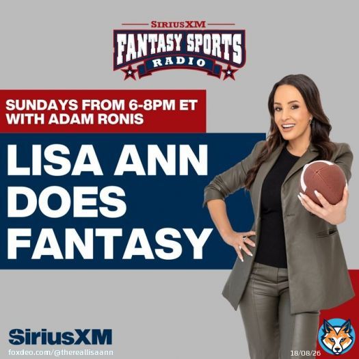 Got Fantasy Football questions, trade or injury dilemmas? Drop them here, and @AdamRonis and I will answer LIVE tonight  6-8p ET on @SiriusXMFantasy CH 87! Your winning strategy awaits!  #LisaAnnDoesFantasy #FantasyAdvice