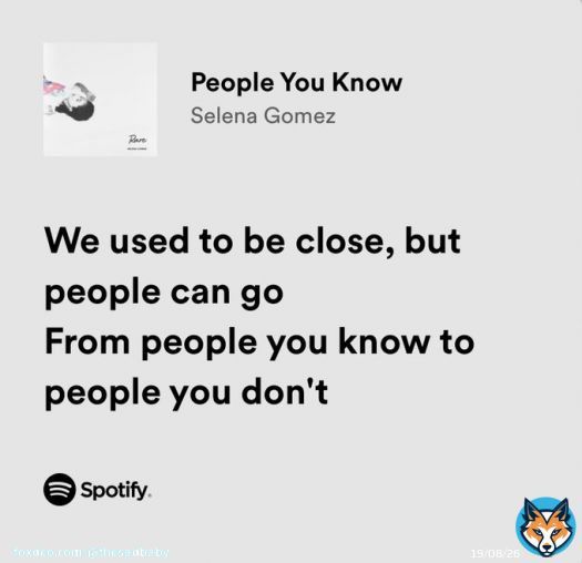 selena gomez / people you know