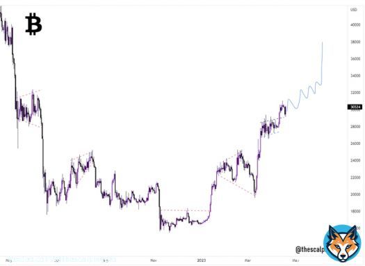 #Bitcoin   Max Pain for Bears soon  #crypto #btc
