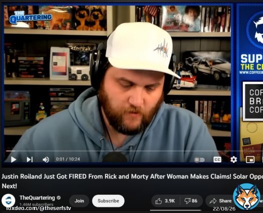 His domestic abuse and kidnapping charges were apparently an industry known secret. Justin Roiland got fired after multiple teenage girls came forward with accusations him grooming them.  Adult Swim just got to use the court case as an easy out.