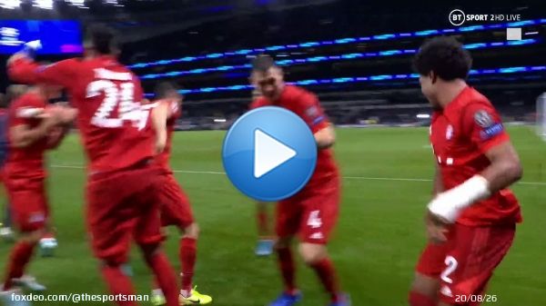 Serge Gnabry might have scored four goals last night, but it didn't stop his teammates from taking the p*ss...   @btsportfootball   #TOTFCB