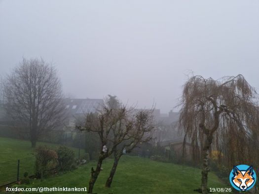 Einen sch&ouml;nen Sonntagmorgen.  Nebel im Sauerland ! Trotzdem einen entspannten Sonntag, sowie einen guten Start in die neue Woche. Bleiben Sie gesund.  Gru&szlig; aus dem Sauerland.  @TheThinkTankOn1