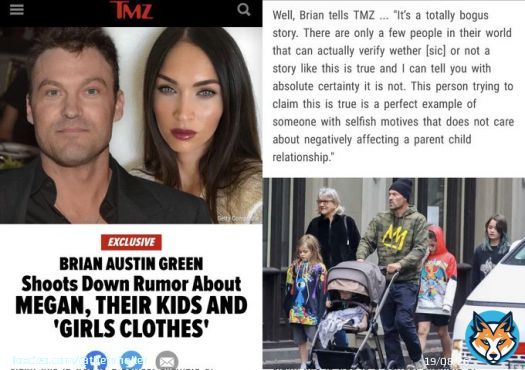 And here&rsquo;s Brian Austin Green calling the Starbuck claims about @meganfox&rsquo;s kids &ldquo;totally bogus&rdquo; calling it &ldquo;a perfect example of someone with selfish motives that does not care about negatively affecting a parent-child relationship.&rdquo;