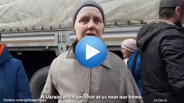 I've got a gunshot exit wound in the arm. He&rsquo;s got one in his back': Pensioners in Mariupol were shot by a Ukrainian sniper.