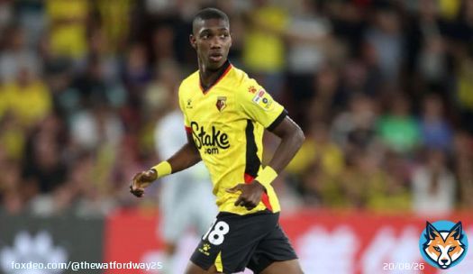 Yaser Asprilla you are truly the only Positive today and hats off to you. But you deserve a better manager developing you like young upcoming attacking manager. #watfordfc