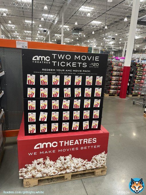 Nice work @Costco @AMCTheatres #AMC #AMCTheatres #Movies