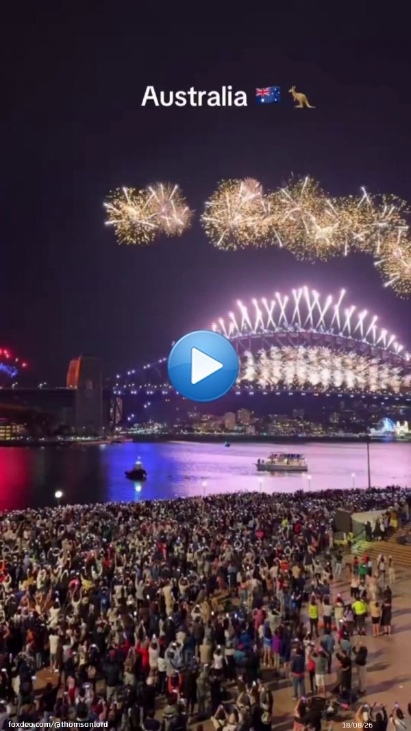 Happy New Year 2026 Sydney, Australia