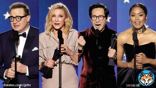 The 2023 #CriticsChoiceAwards winners include Angela Bassett and Brendan Fraser: