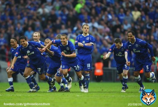 #OnThisDay in 2009 @TheFACup semi-final @wembleystadium @Everton defeat @ManUtd in penalty shoot-out after 0-0 draw after extra-time @itvfootball @F365 #FACup @thesefootytimes @talkSPORT @FourFourTwo @EmiratesFACup @footieonthisday @Football__Tweet @drapersport