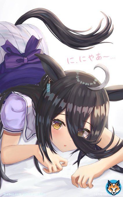 ネコカフェ（再掲ごめんなさい) #猫の日  #ウマ娘
