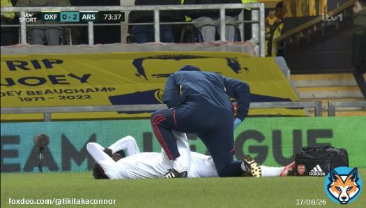 | Mikel Arteta confirms that Bukayo Saka is &ldquo;fine&rdquo; after going off injured.