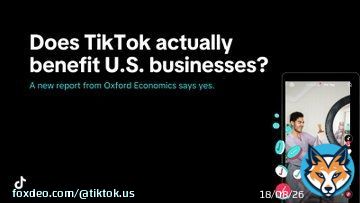 /1 A NEW report by @OxfordEconomics highlights TikTok's role in driving job growth. In 2024 alone, 7.5 MILLION U.S. businesses used TikTok, powering 28 MILLION jobs. From small startups to major brands, businesses of all sizes are leveraging TikTok tto expand, engage, andShow more