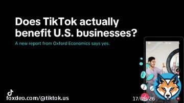 /1 A NEW report by @OxfordEconomics highlights TikTok's role in driving job growth. In 2024 alone, 7.5 MILLION U.S. businesses used TikTok, powering 28 MILLION jobs. From small startups to major brands, businesses of all sizes are leveraging TikTok tto expand, engage, andShow more