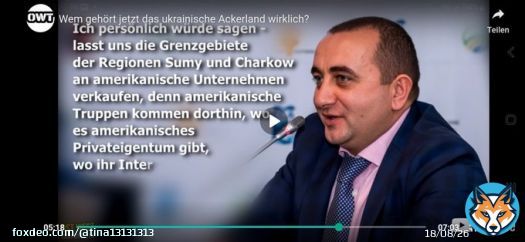 #UkraineRussiaWar️ 52,31 % der Agrarfl&auml;che Ukraine wurde &uuml;ber Strohm&auml;nner gekauft. CARGILL,DUPONT,MONSANTO und ihren Aktion&auml;ren VANGART,BLACKROCK,BLACKSTONE Das Interesse des Werte  Westens ist mit dem des Gewinns verkn&uuml;pft.