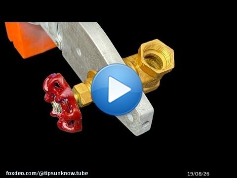 Pourquoi ne l'ai-je pas su plus t&ocirc;t&nbsp;! Id&eacute;e simple de r&eacute;paration de serrure &agrave; eau en m&eacute;tal 3 en 1 qui
