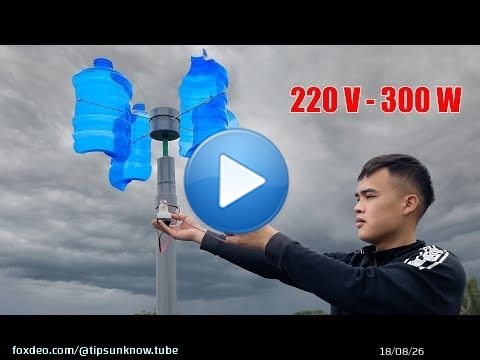 &Eacute;olienne extr&ecirc;mement simple ! Tension 220 V &ndash; &Eacute;conomisez sur votre facture d'&eacute;lectricit&eacute; mensuelle g