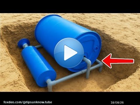 Few people know this great invention! Free recycling tips from PVC pipes and empty bottles